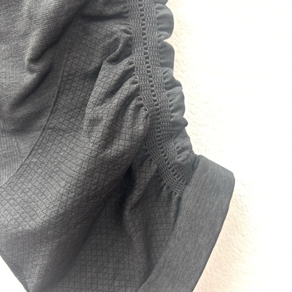 Lululemon Dark Gray in The Flow Crop Scrunch Midrise Compression Capri Leggings - Picture 6 of 16